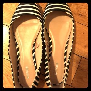 Express never-worn flats